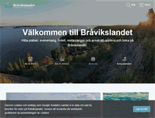Tablet Screenshot of bravikslandet.se